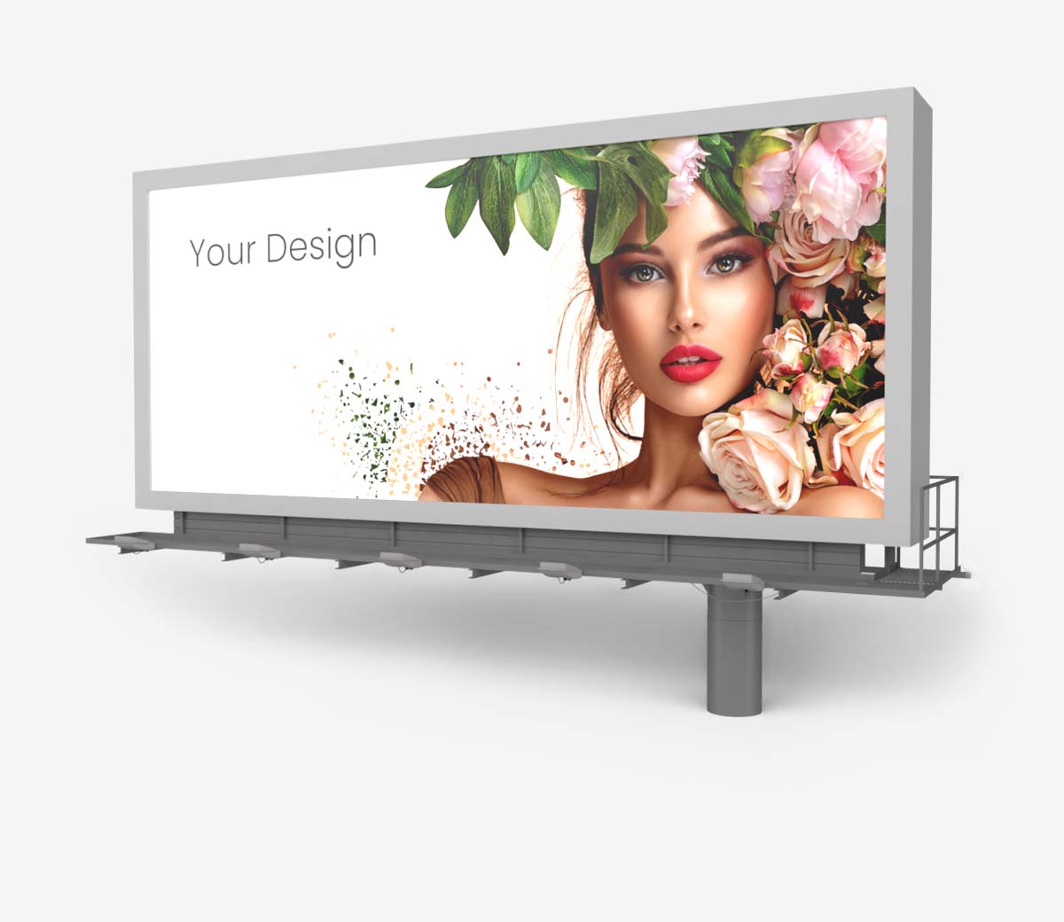 Bâche backlight publicitaire rétroéclairée