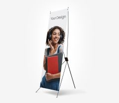 X-Banner con stampa - sistema pubblicitario mobile