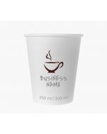 Kubki papierowe z nadrukiem 200 ml - Drukarnia