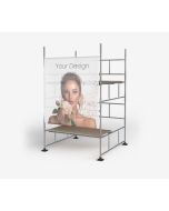 Mesh-net med storformat print