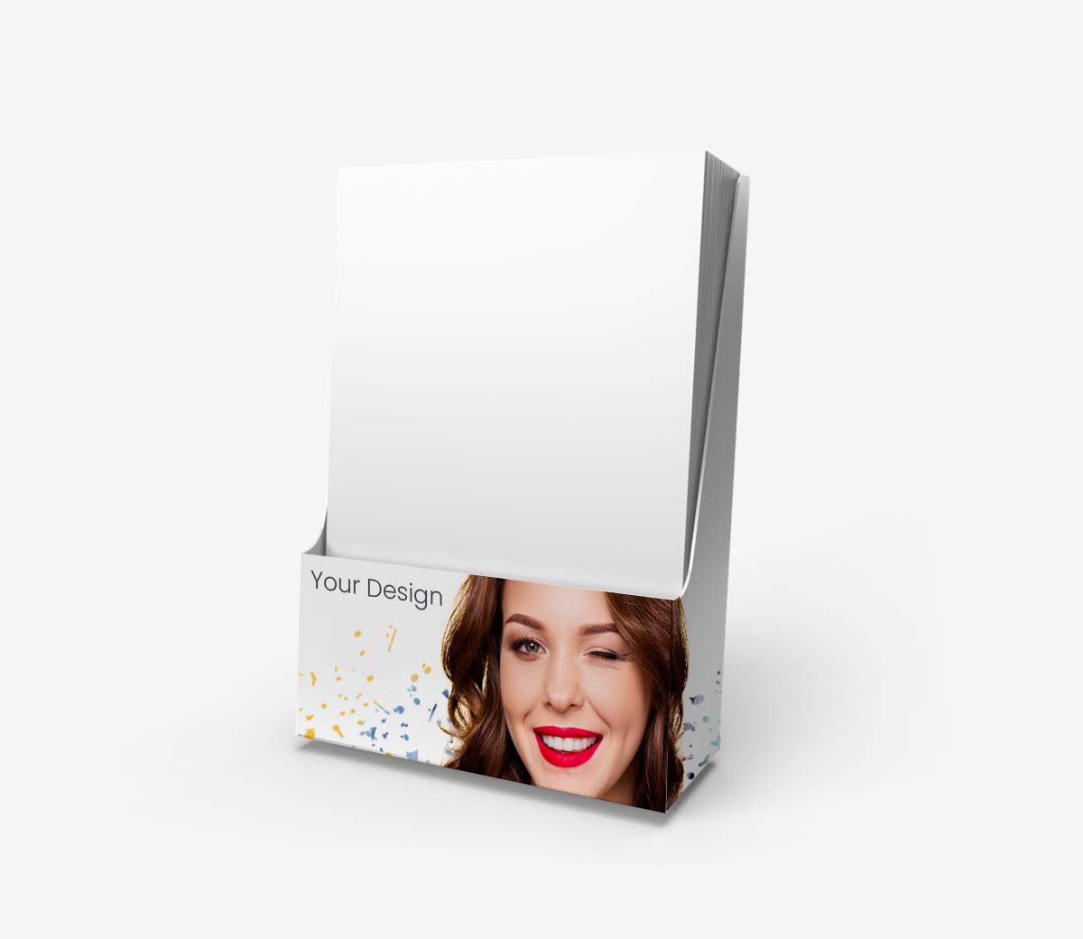 Porte-brochures carton E pour comptoir