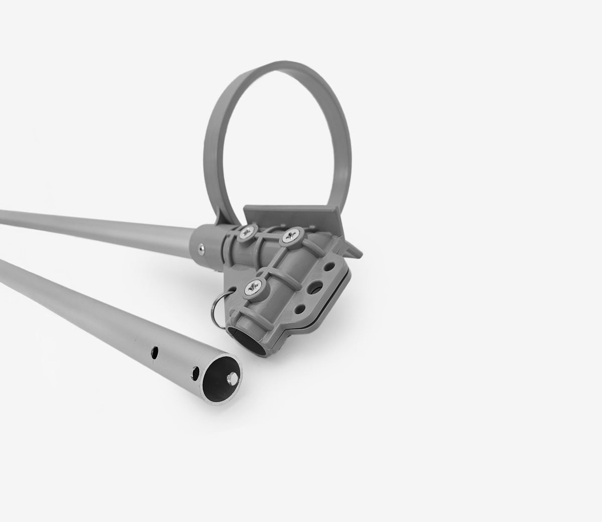 Windtracker Standard gris pour drapeaux