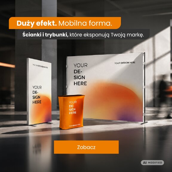 Ścianki i trybunki reklamowe - Shop Labo Print