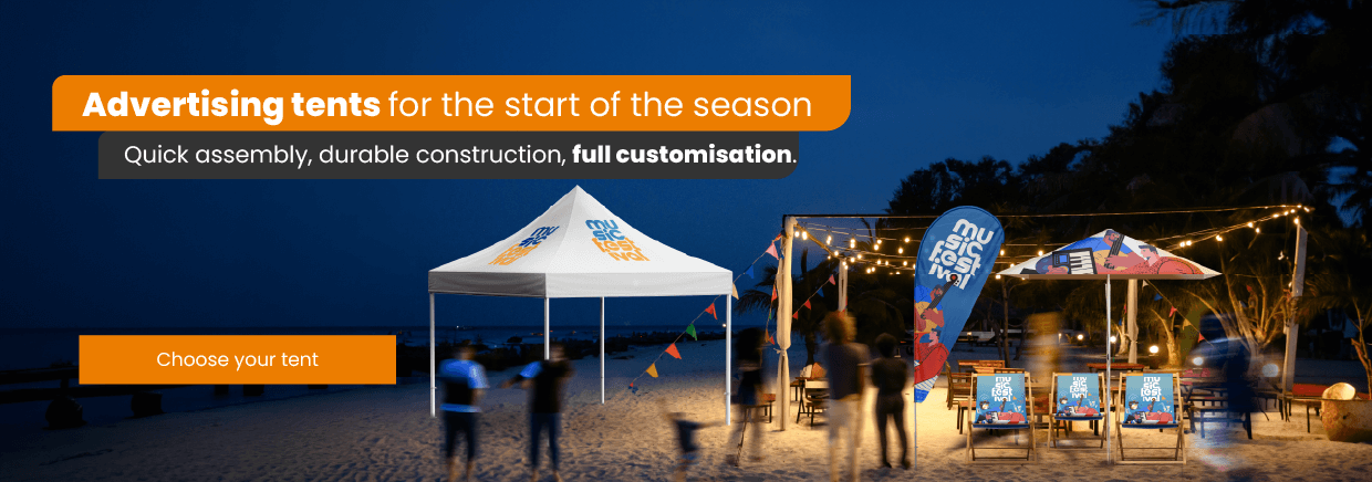 Advertising tents - Shop Laboprint