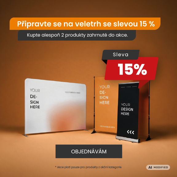 Připravte se na veletrhy se slevou – nakupujte u Labo Print