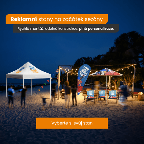 Reklamní stany - CZ - mobile